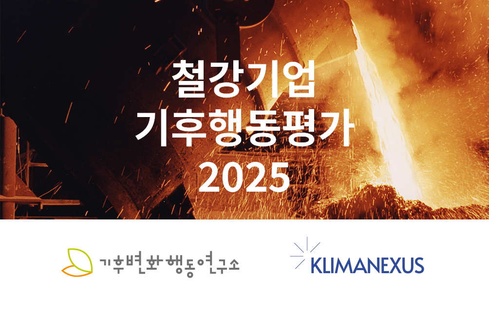 철강기업 기후행동평가 2025 보고서